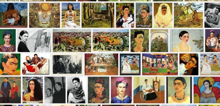 Frida Kahlo potraits